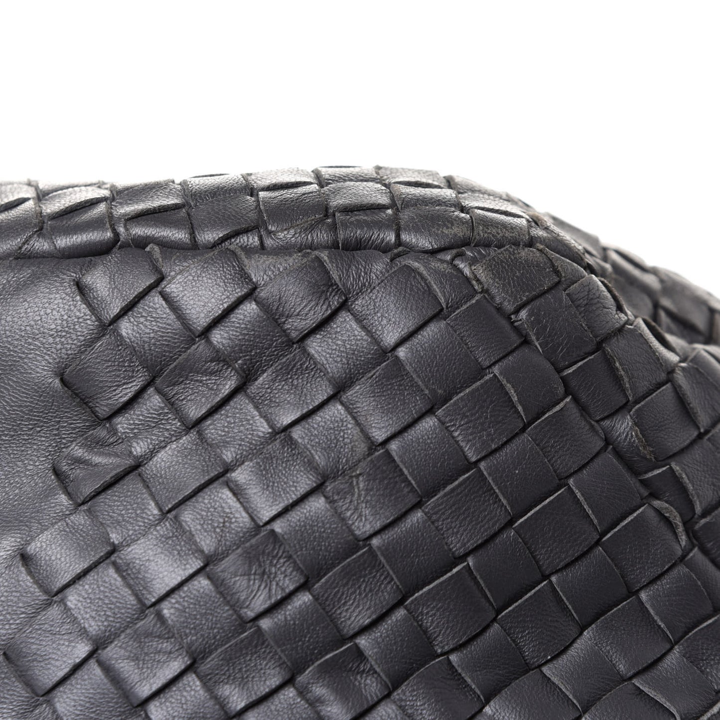 Nappa Intrecciato Large Campana Hobo Shadow