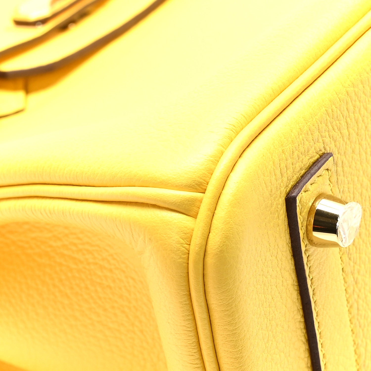 Hermes Taurillon Novillo Birkin 30 Jaune De Naples 8 of 12