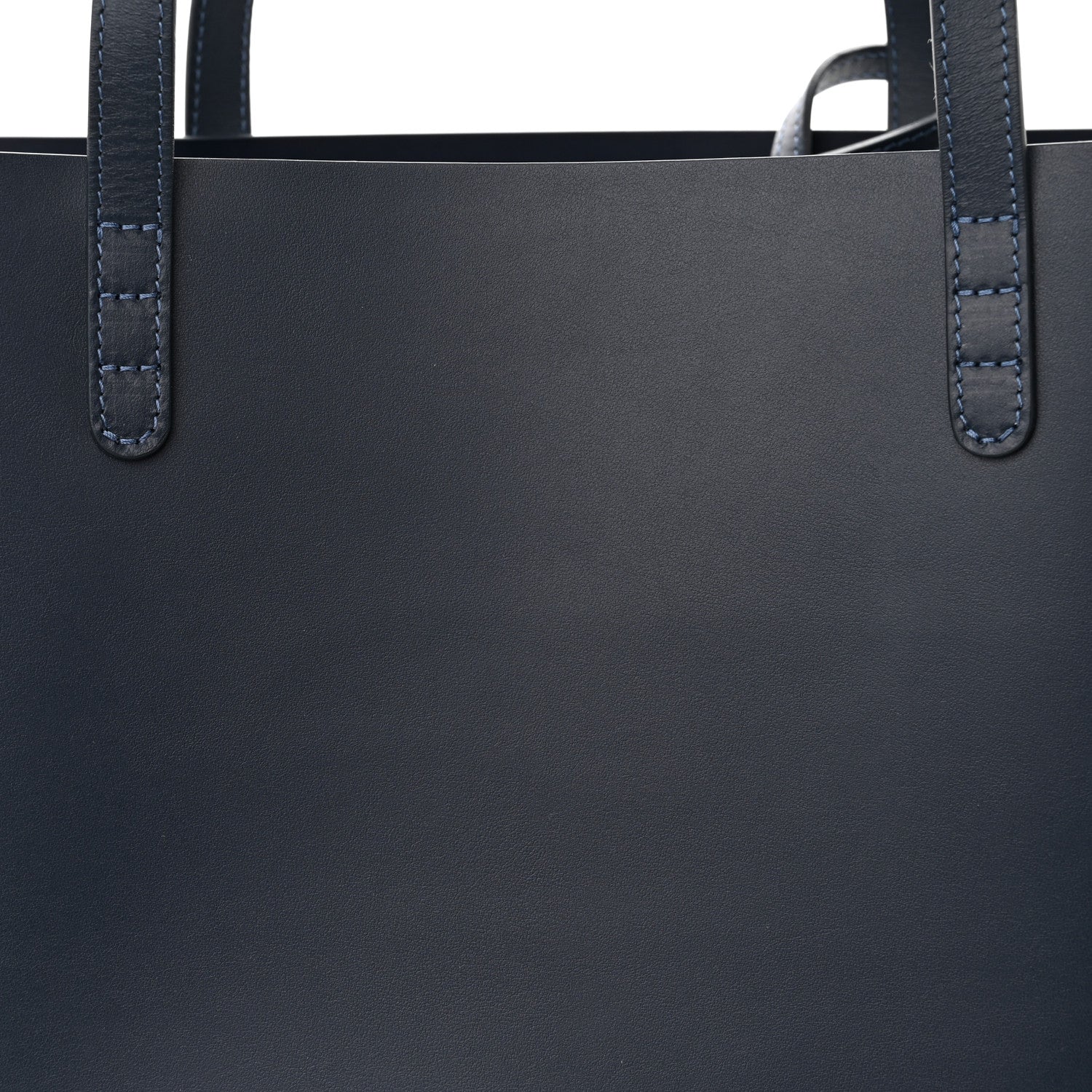 Mansur Gavriel Calfskin Large Shopping Tote Blue 9 of 12