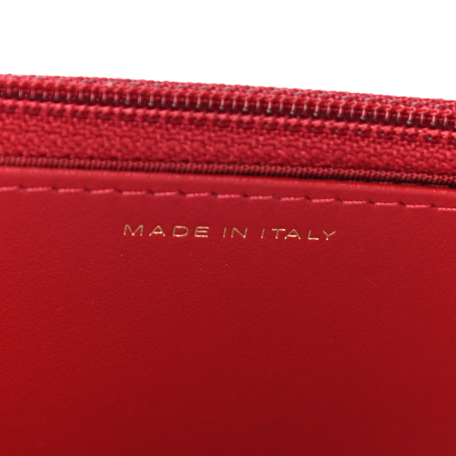 Chanel Caviar Camellia Embossed Wallet On Chain WOC Red 7 of 12