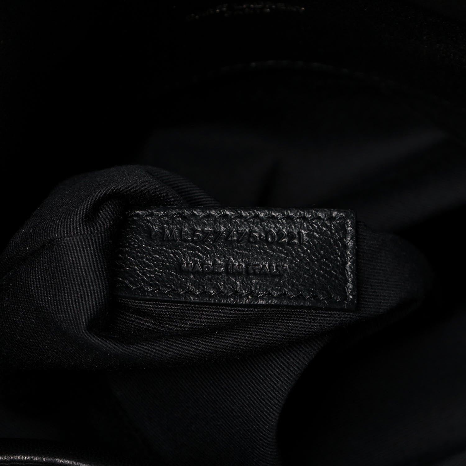 Saint Laurent Lambskin Quilted Medium Loulou Puffer Monogram Chain Satchel Black 8 of 16