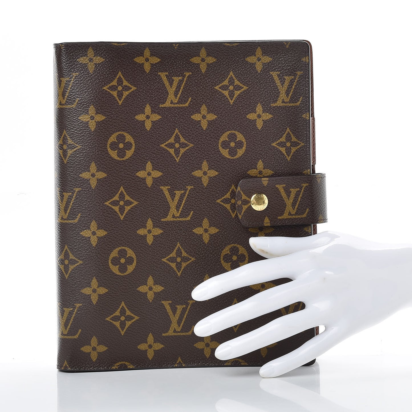 Monogram Large Ring Agenda Cover