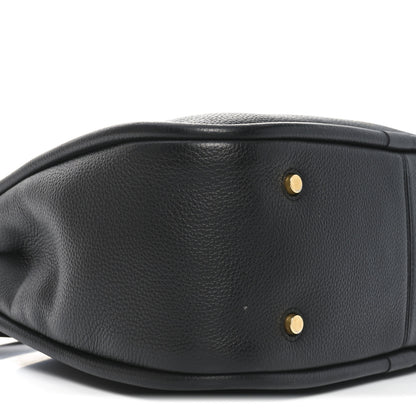 Mulberry Small Classic Grain Calfskin Leighton Black 9 of 10