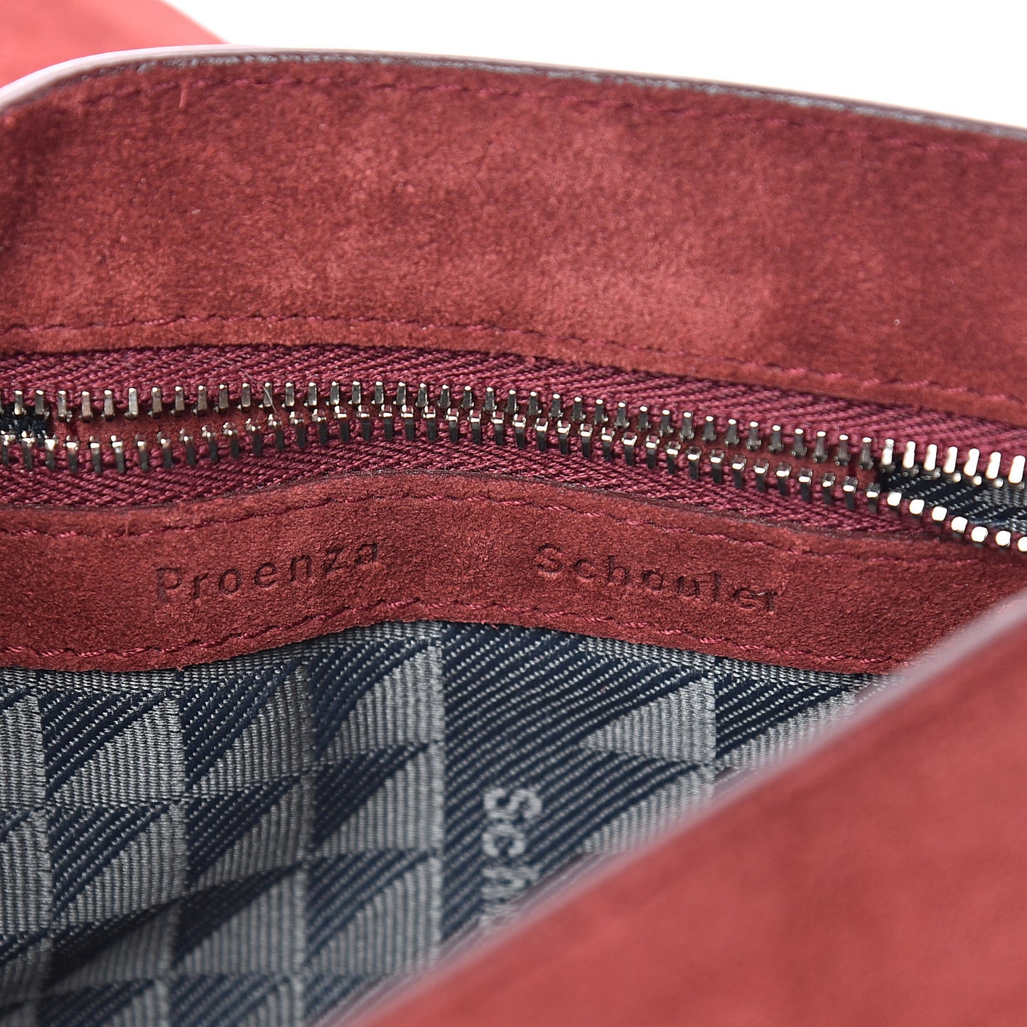 Suede PS1 Mini Pouch Messenger Bag Midnight Plum