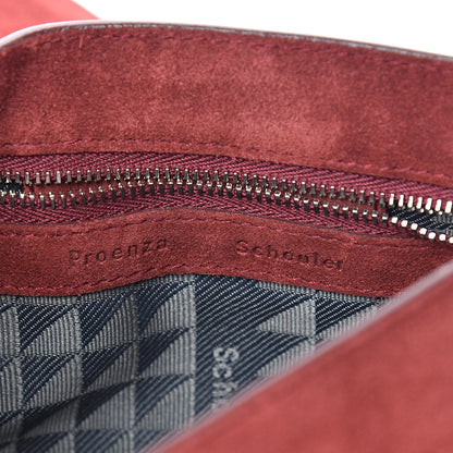 Proenza Schouler Suede PS1 Mini Pouch Messenger Bag Midnight Plum 6 of 13