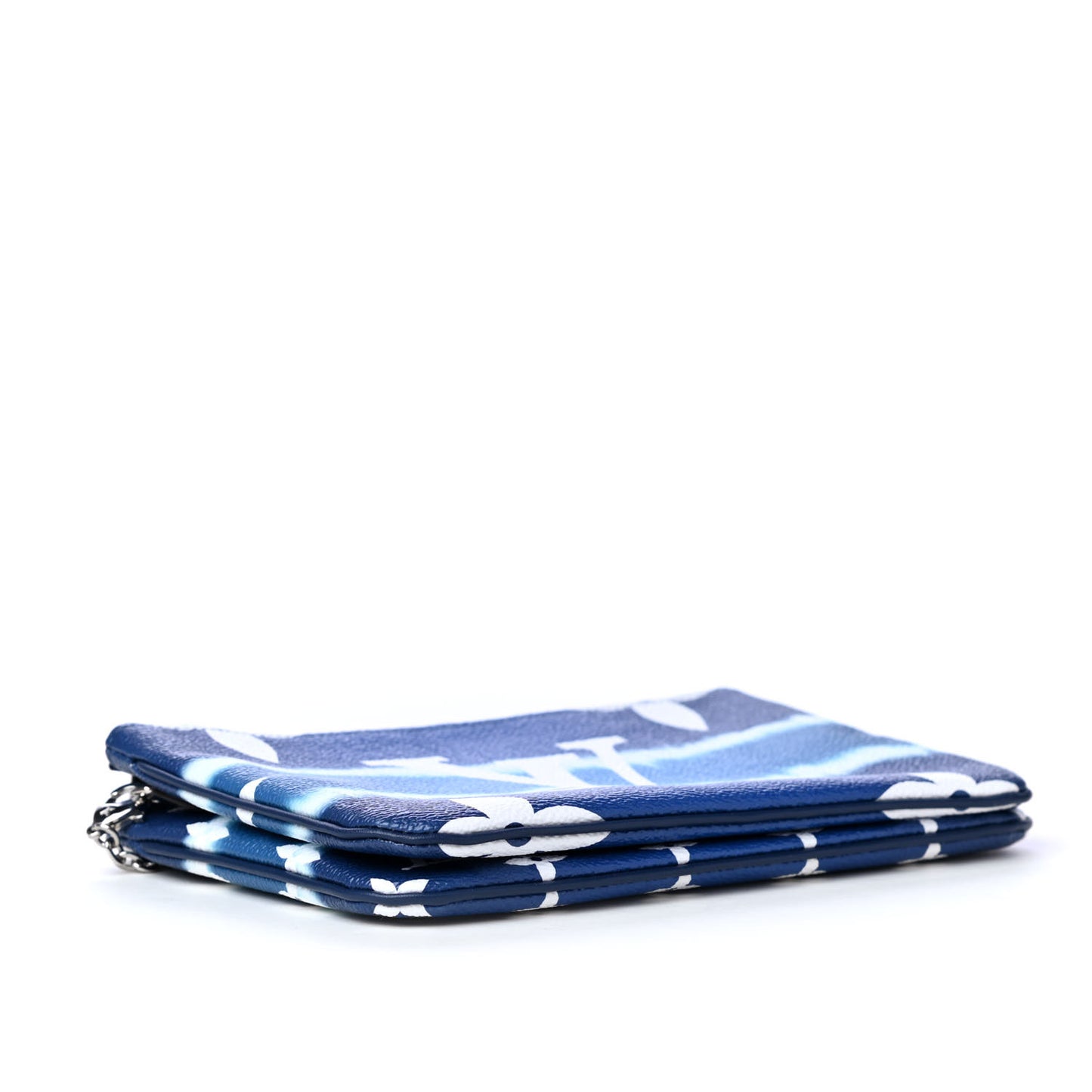 Monogram Giant Escale Double Zip Pochette Blue