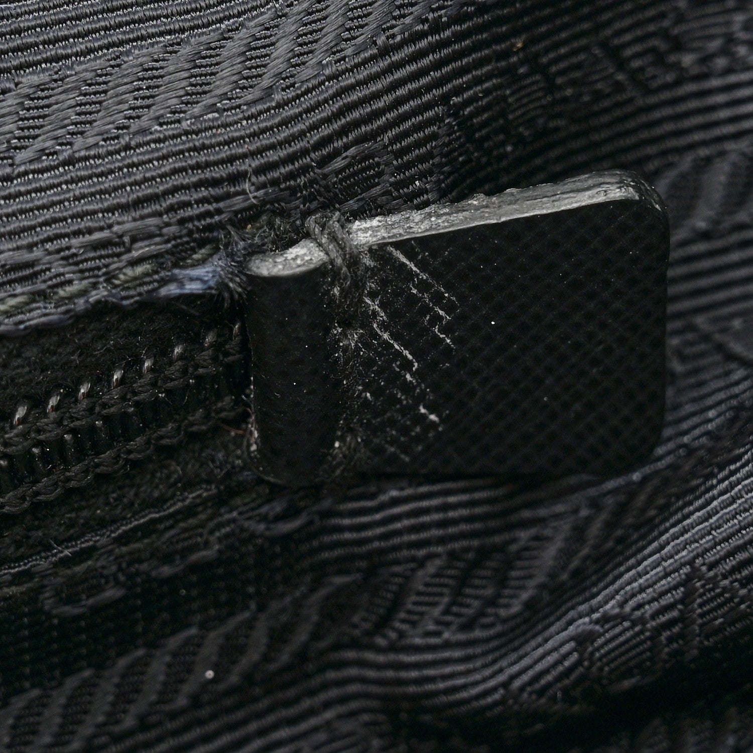Prada Nylon Tessuto Montagna Messenger Bag Black 8 of 13