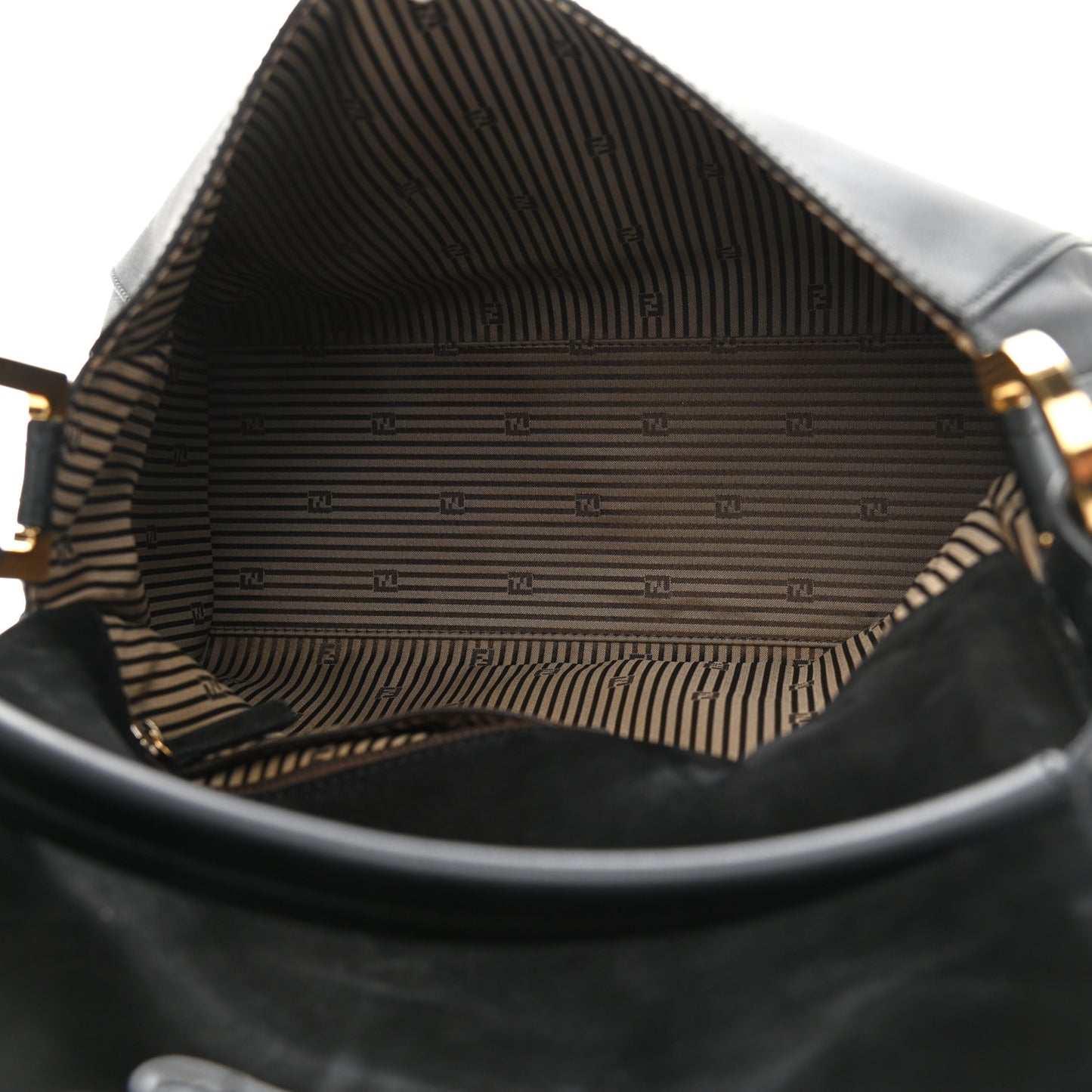 Vitello Dolce Marmol Anna Shoulder Bag Black