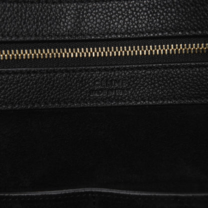 Celine Soft Grained Calfskin Medium Cabas Phantom Black 7 of 8