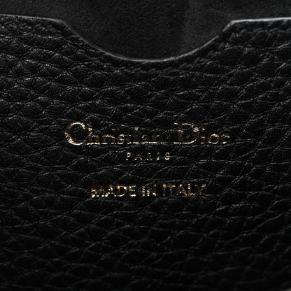Christian Dior Grained Calfskin Large Bobby Flap Black 6 of 9