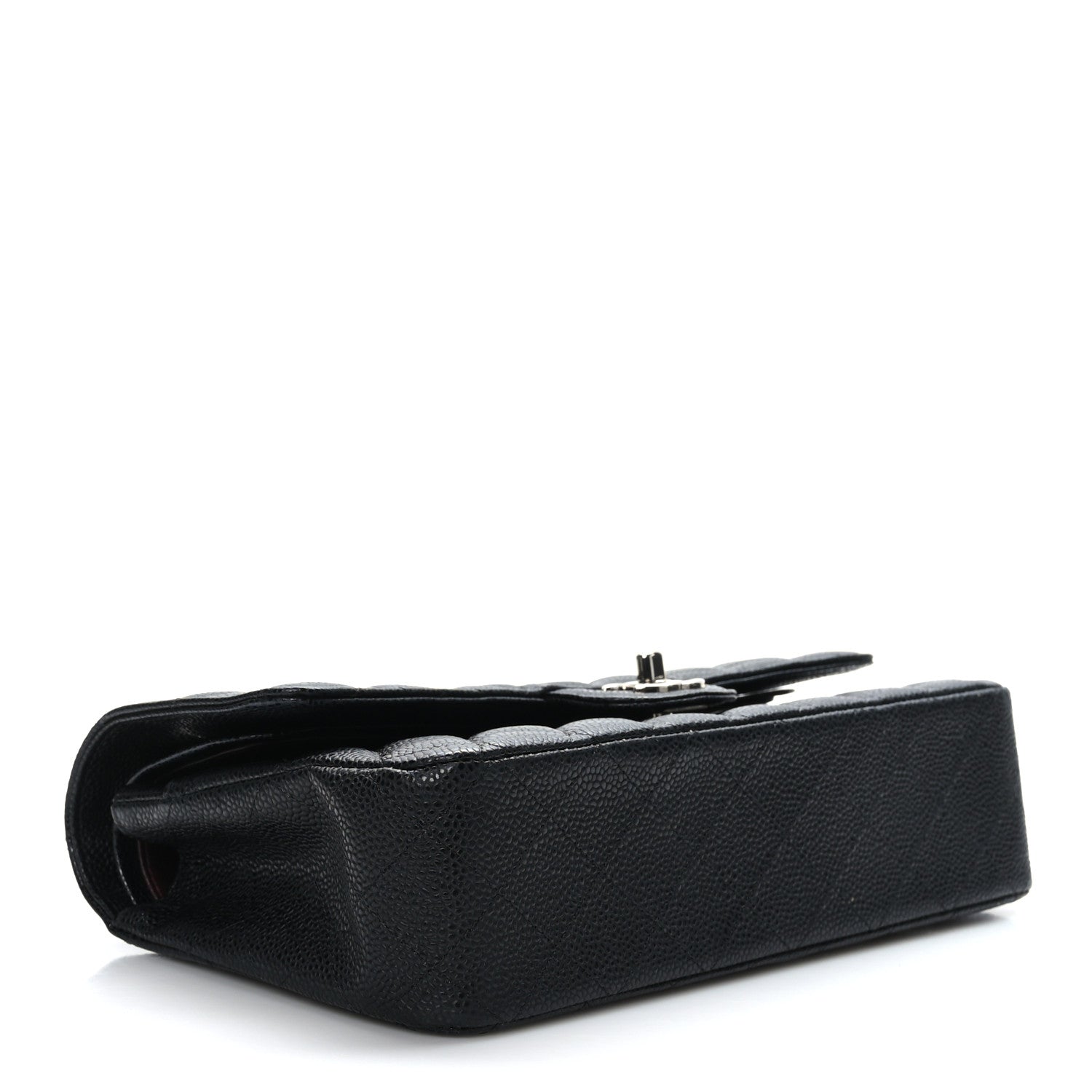 Chanel Caviar Quilted Medium Double Flap Black 4 of 10