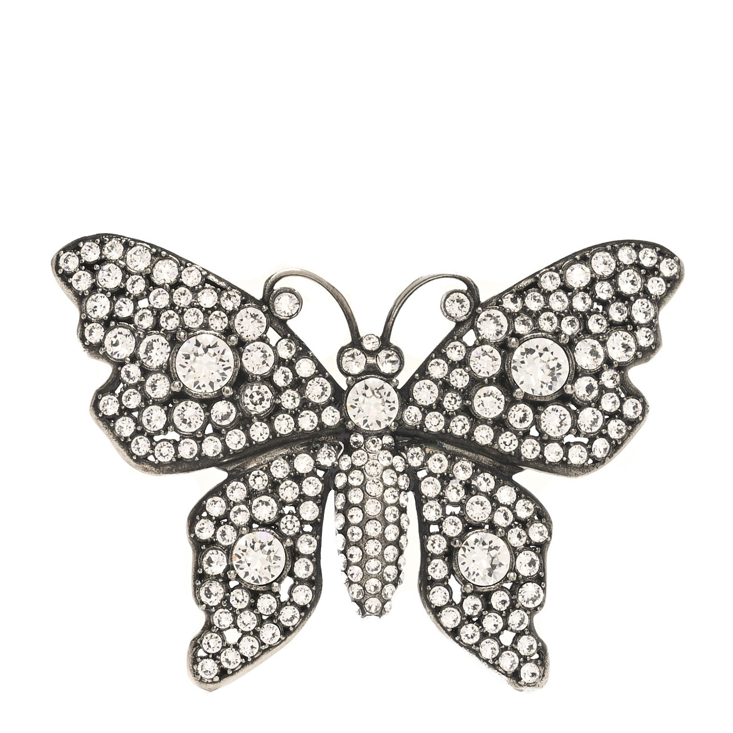 Gucci Crystal Butterfly Brooch 1 of 3