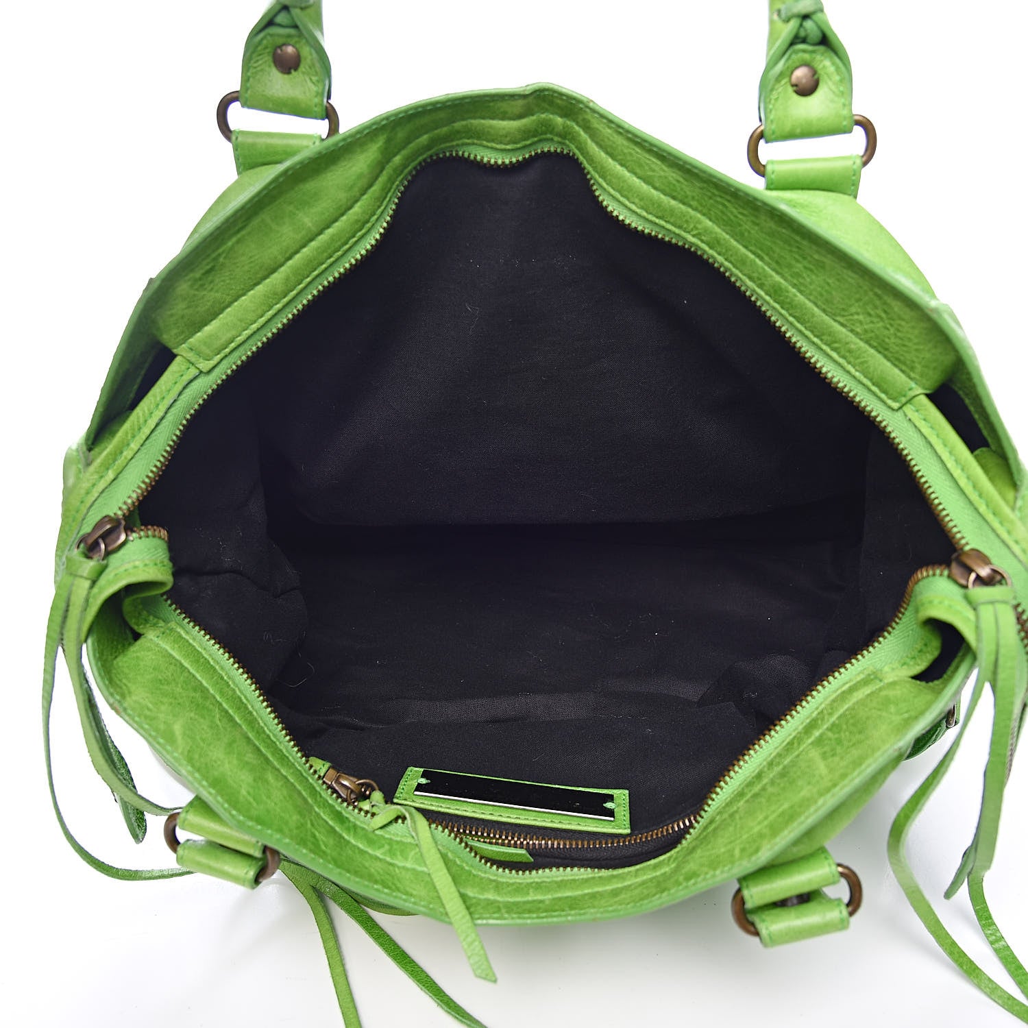 Balenciaga Chevre Classic Hardware City Apple Green 5 of 16
