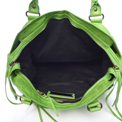 Balenciaga Chevre Classic Hardware City Apple Green 5 of 16