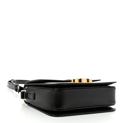 Celine Shiny Calfskin Teen Triomphe Black 4 of 10