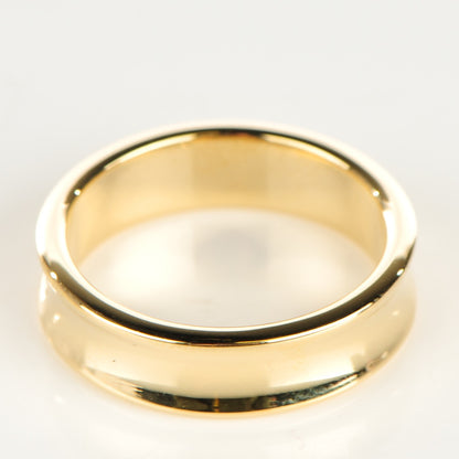 Tiffany 18K Yellow Gold 1837 Ring 9.25 3 of 5
