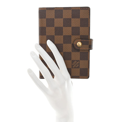 Louis Vuitton Damier Ebene Small Ring Agenda Cover 2 of 8