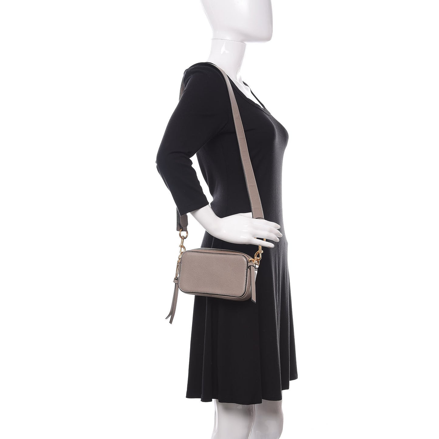 Calfskin Recruit Camera Bag Mink