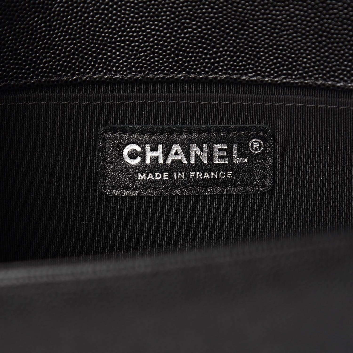 Chanel Caviar Quilted Medium Boy Flap Black 6 of 11