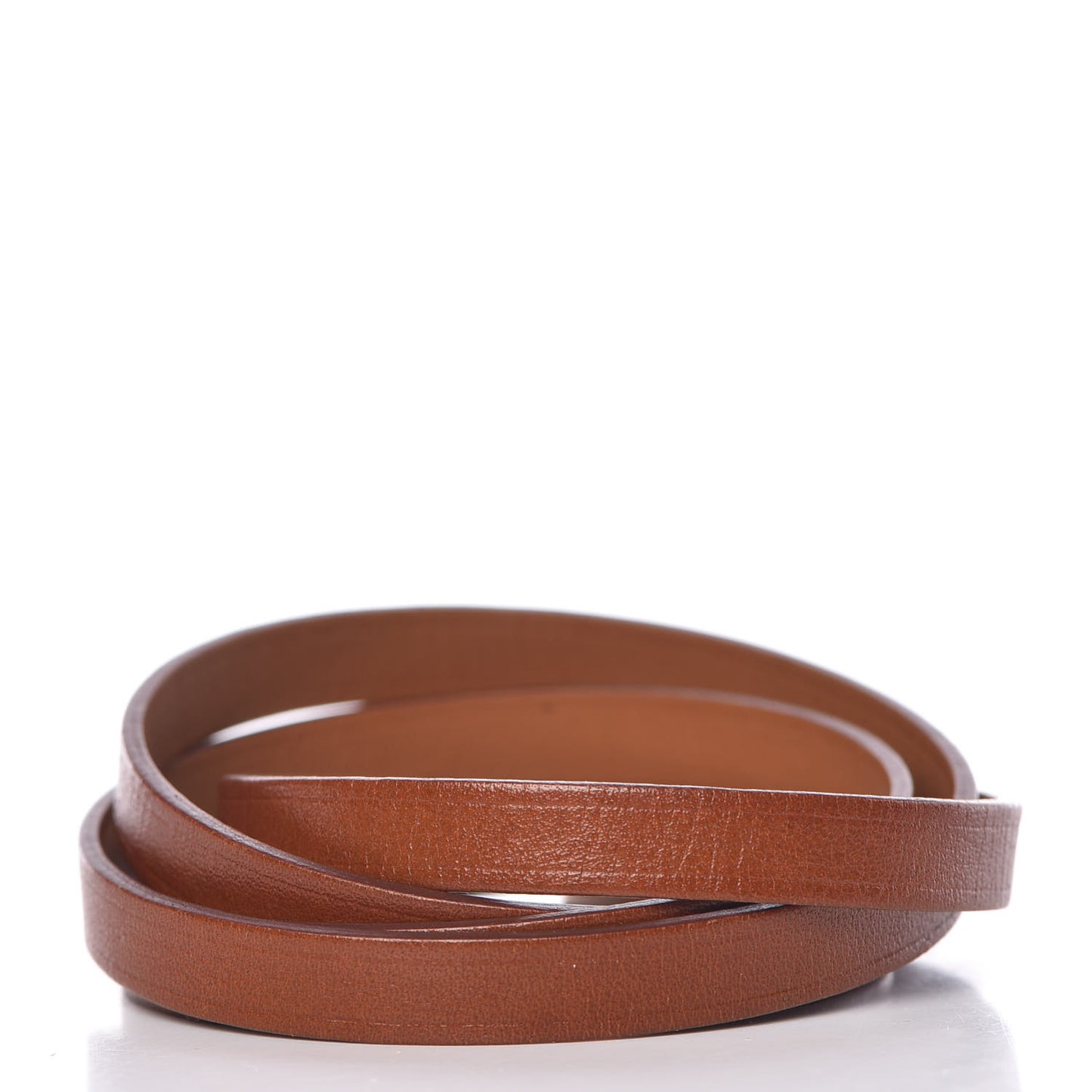 Barenia Hapi 3 MM Triple Tour Bracelet Fauve