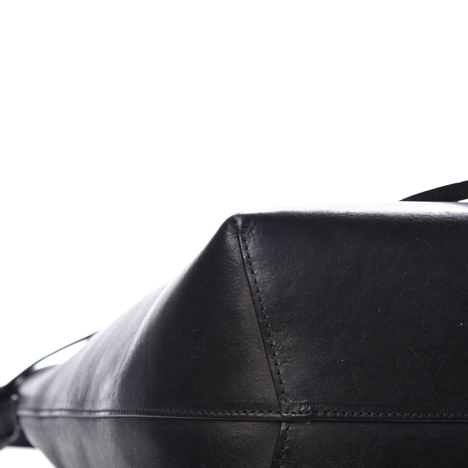 Mansur Gavriel Vegetable Tanned Calfskin Bucket Bag Black 9 of 12