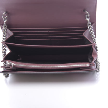 Gucci GG Supreme Monogram Blooms Mini Dionysus Chain Wallet Beige Multicolor Dry Rose 5 of 11