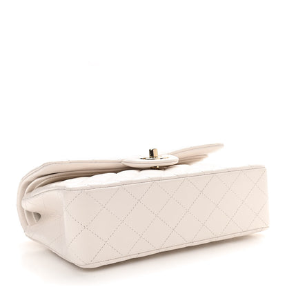 Chanel Caviar Quilted Small Double Flap Ivory 3 of 9