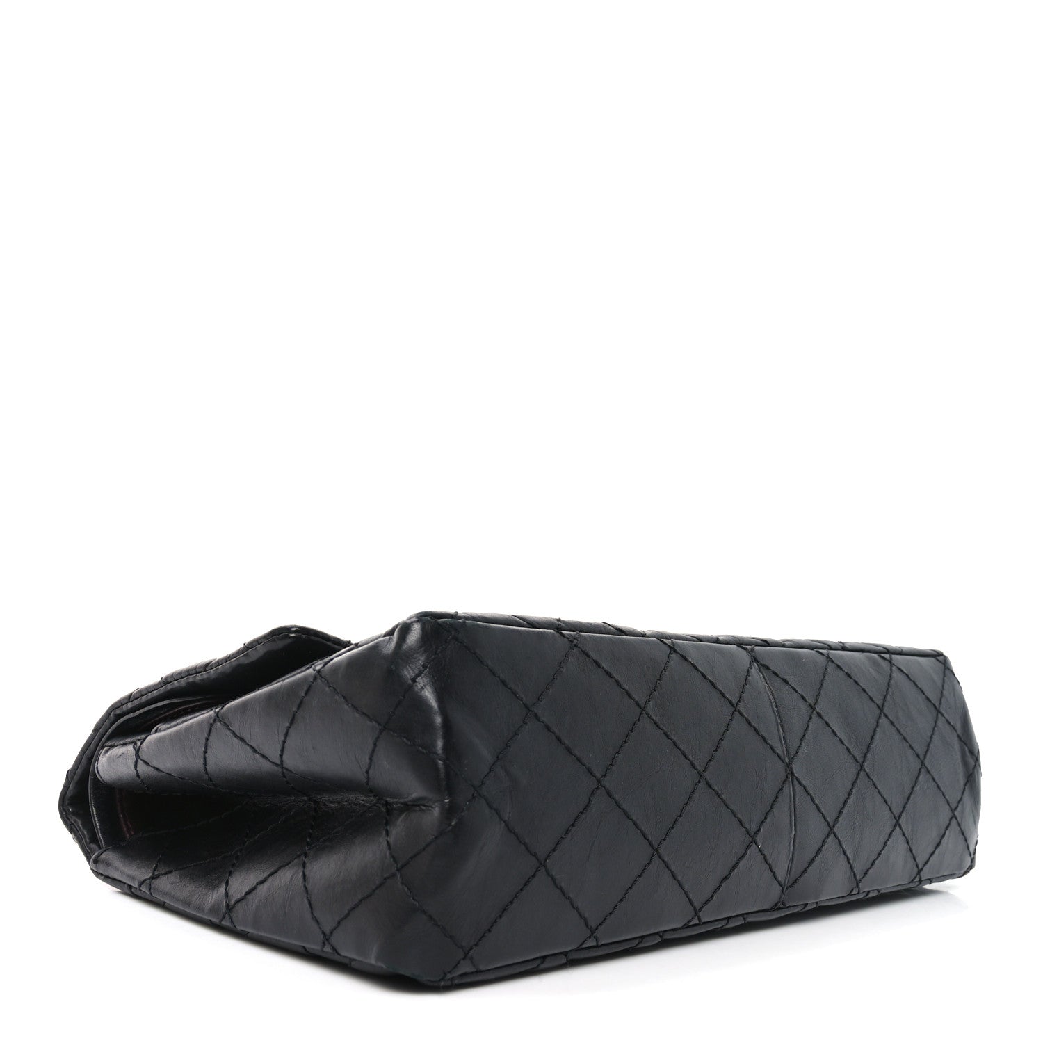 Chanel Aged Calfskin Quilted 2.55 Reissue 225 Flap Black 4 of 10