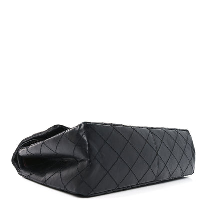 Chanel Aged Calfskin Quilted 2.55 Reissue 225 Flap Black 4 of 10