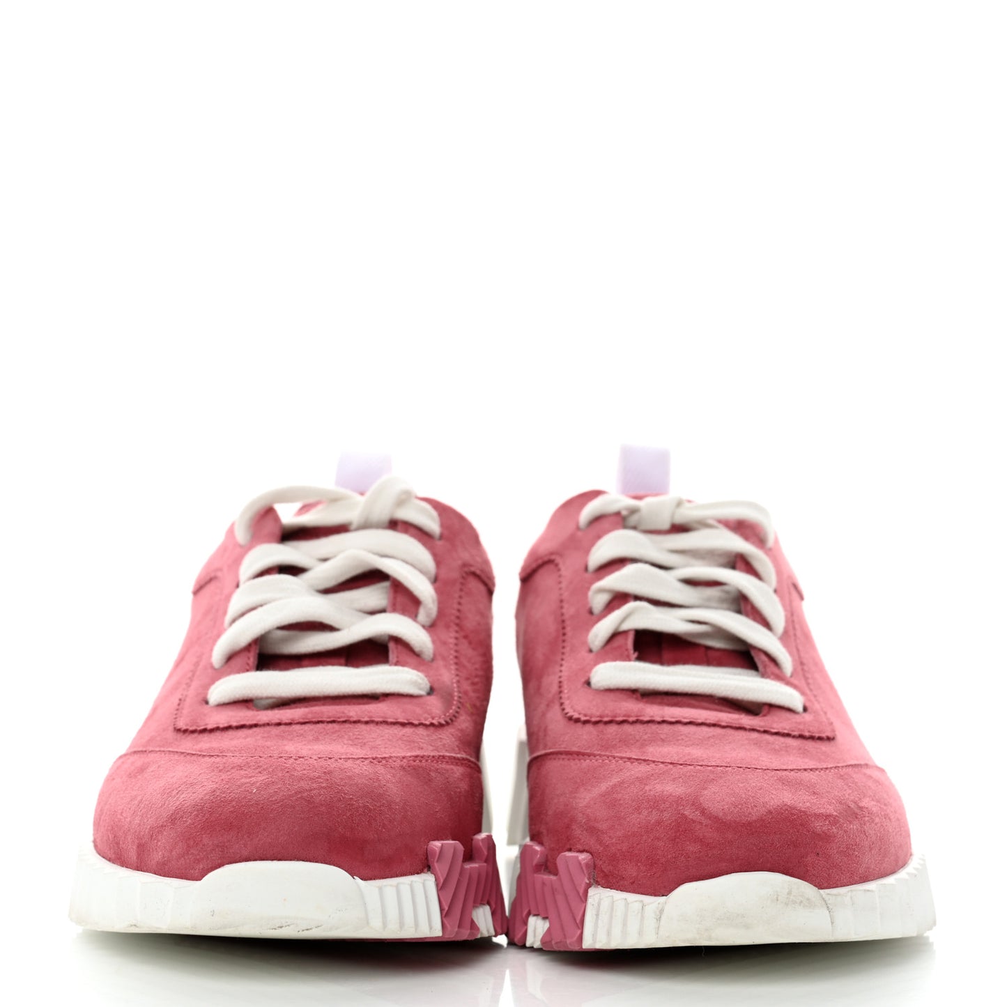Suede Goatskin Bouncing Sneakers 37.5 Rose Aphrodite