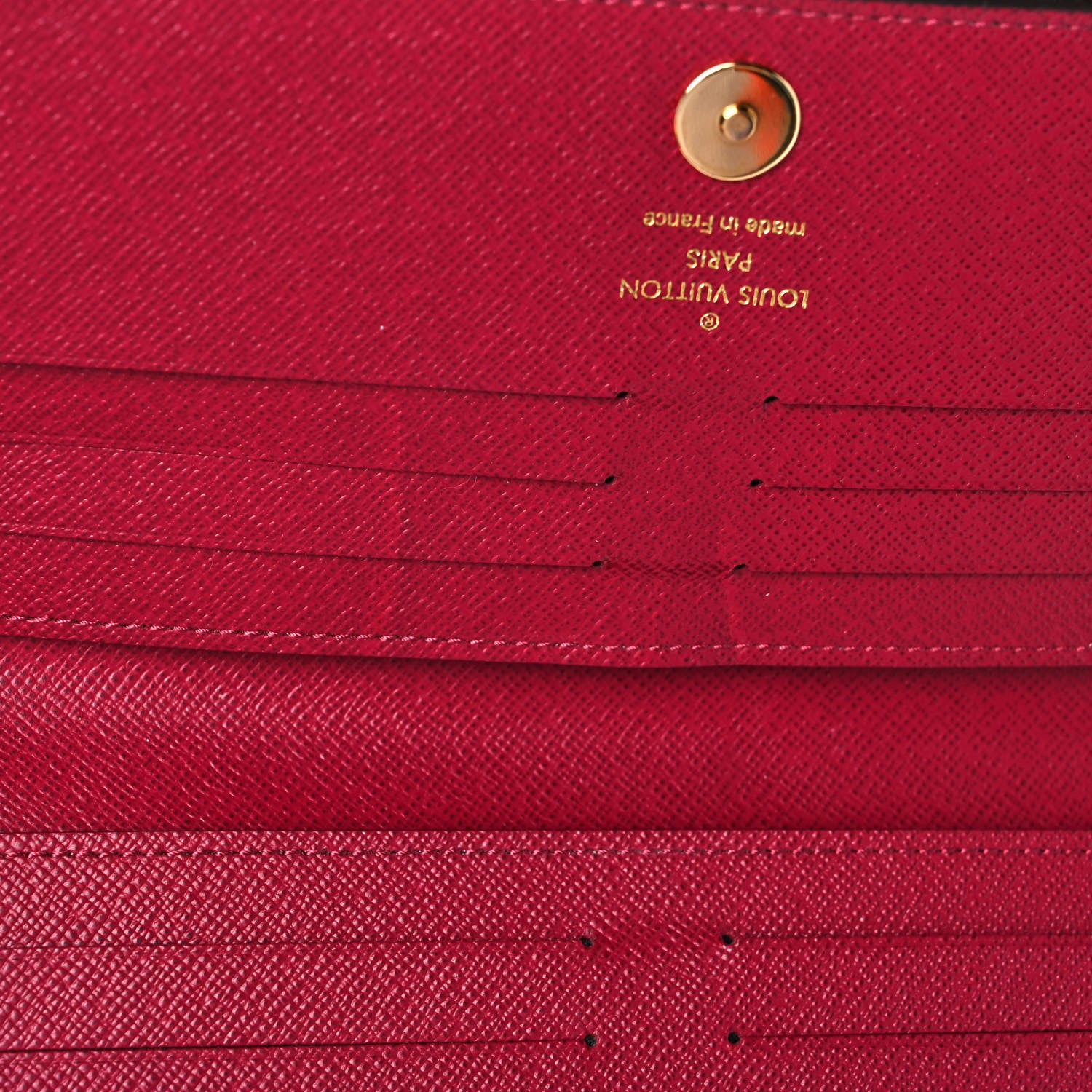 Louis Vuitton Monogram Adele Wallet Fuchsia 13 of 16