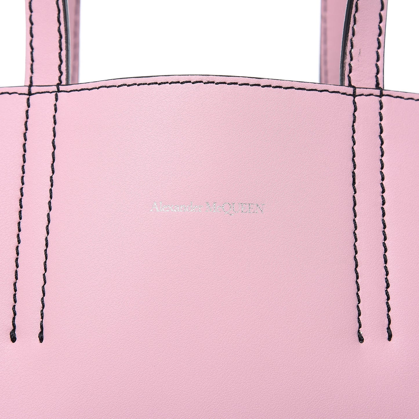 Calfskin Butterfly Tote Black Rose