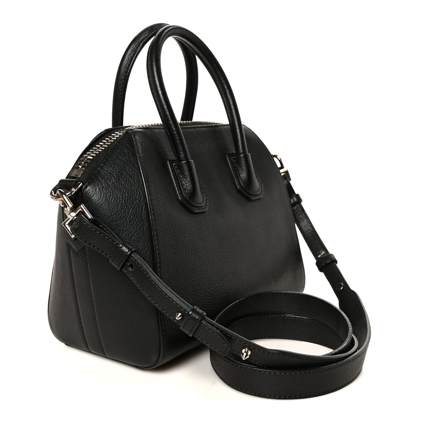 Sugar Goatskin Mini Antigona Black