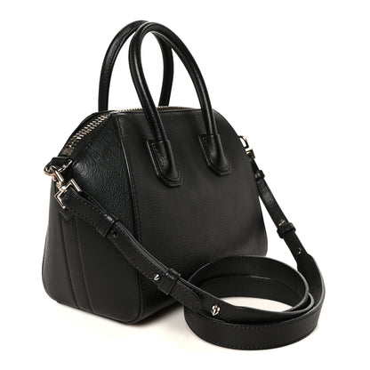 Givenchy Sugar Goatskin Mini Antigona Black 3 of 10