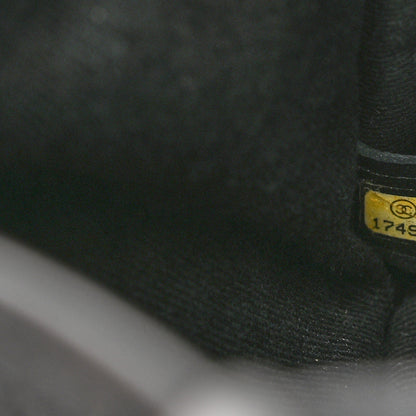 Chanel Metallic Perforated Calfskin Small Up In The Air Flap Black 7 of 10