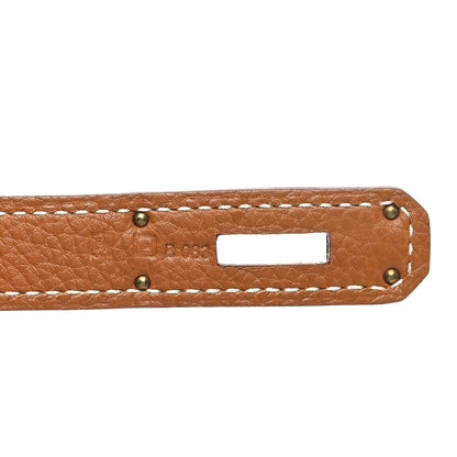 Hermes Togo Kelly Retourne 35 Gold 7 of 9