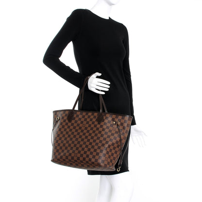 Louis Vuitton Damier Ebene Neverfull MM 2 of 14