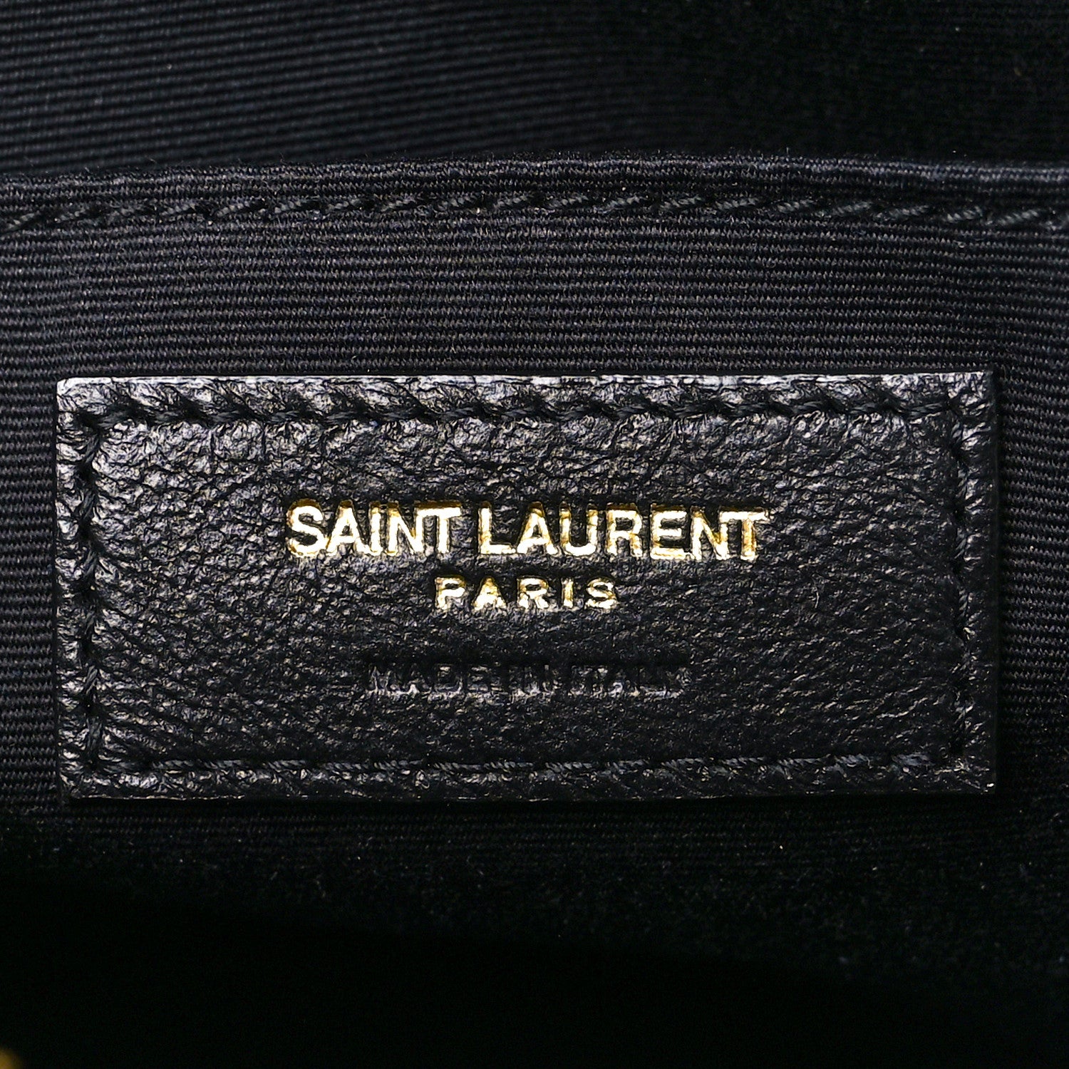 Saint Laurent Calfskin Matelasse Monogram Lou Camera Bag Navy 6 of 11