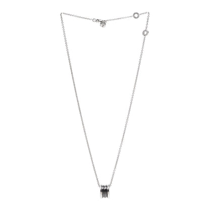 Bulgari Sterling Silver Ceramic Save The Children Pendant Necklace 3 of 7