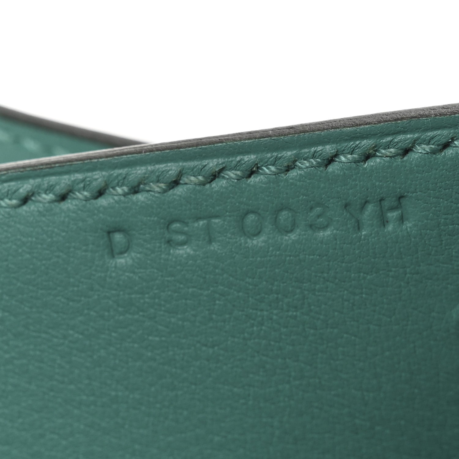 Hermes Swift Kelly Pochette Clutch Vert Verone 7 of 11