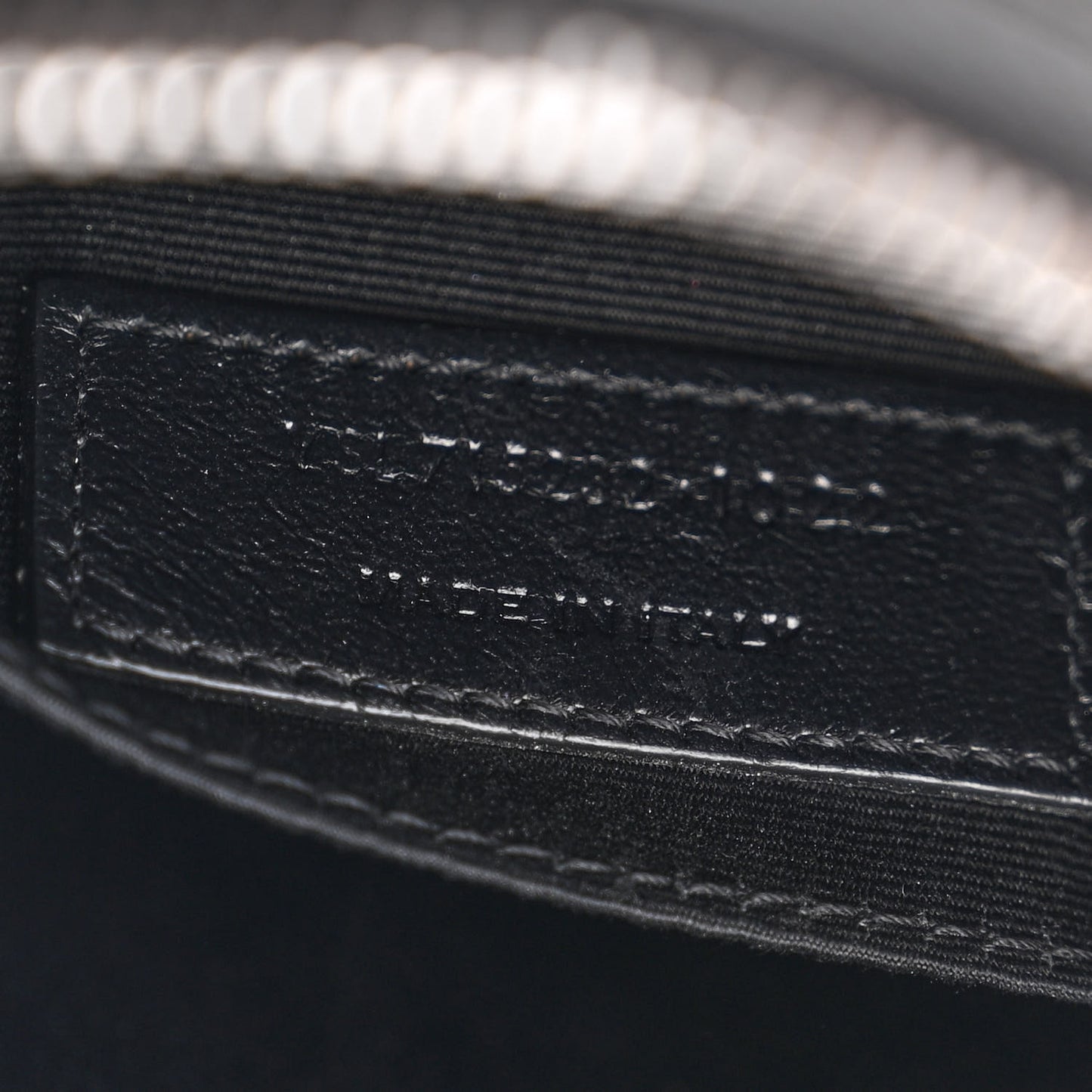 Calfskin Matelasse Monogram Lou Camera Bag Black