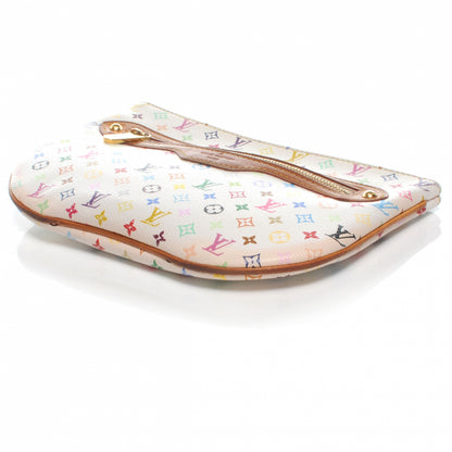 Louis Vuitton Monogram Multicolor Pochette Plate GM White 4 of 7