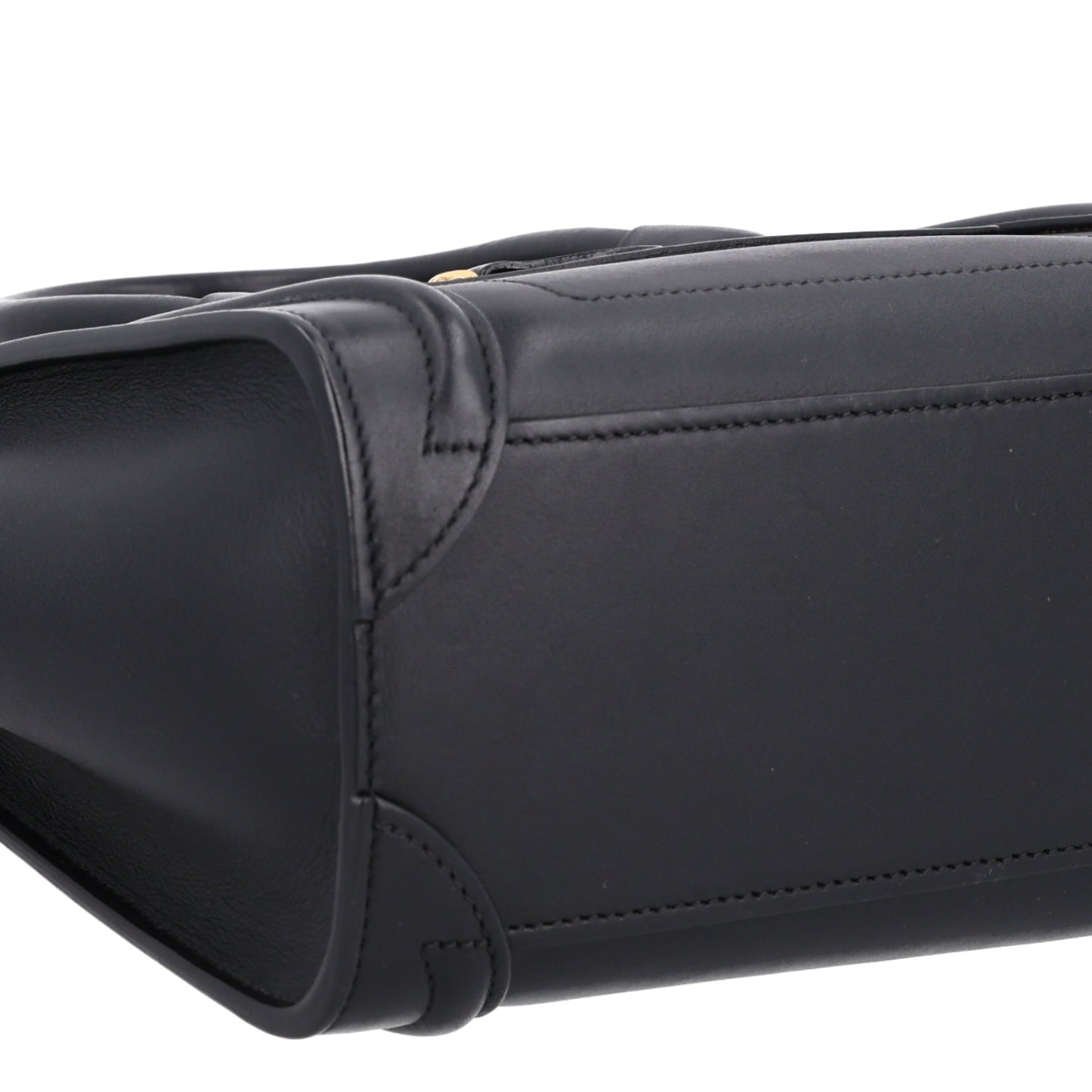 Smooth Calfskin Nano Luggage Black