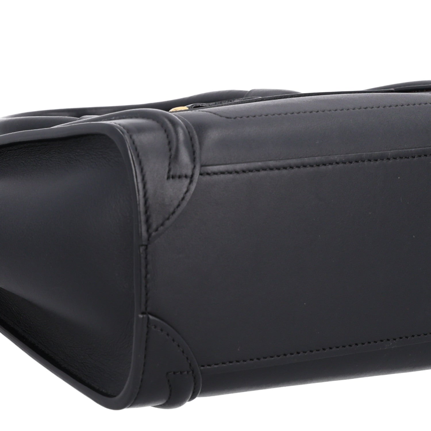 Celine Smooth Calfskin Nano Luggage Black 8 of 9