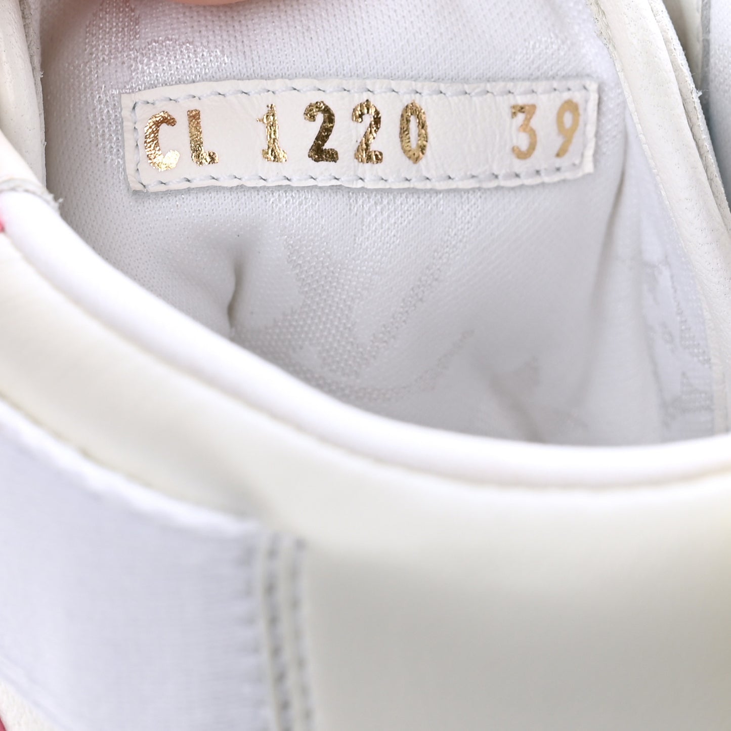 Calfskin Nylon Mesh Monogram Womens Boombox High Top Sneakers 39 Bleu Rose