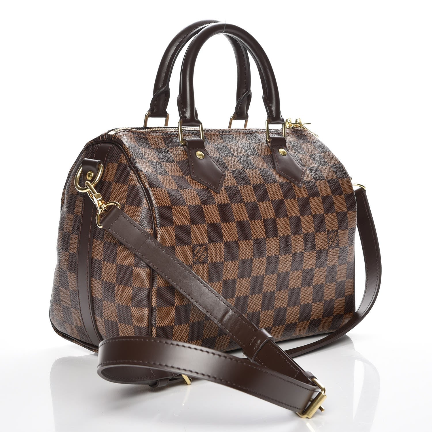 Louis Vuitton Damier Ebene Speedy Bandouliere 25 4 of 8