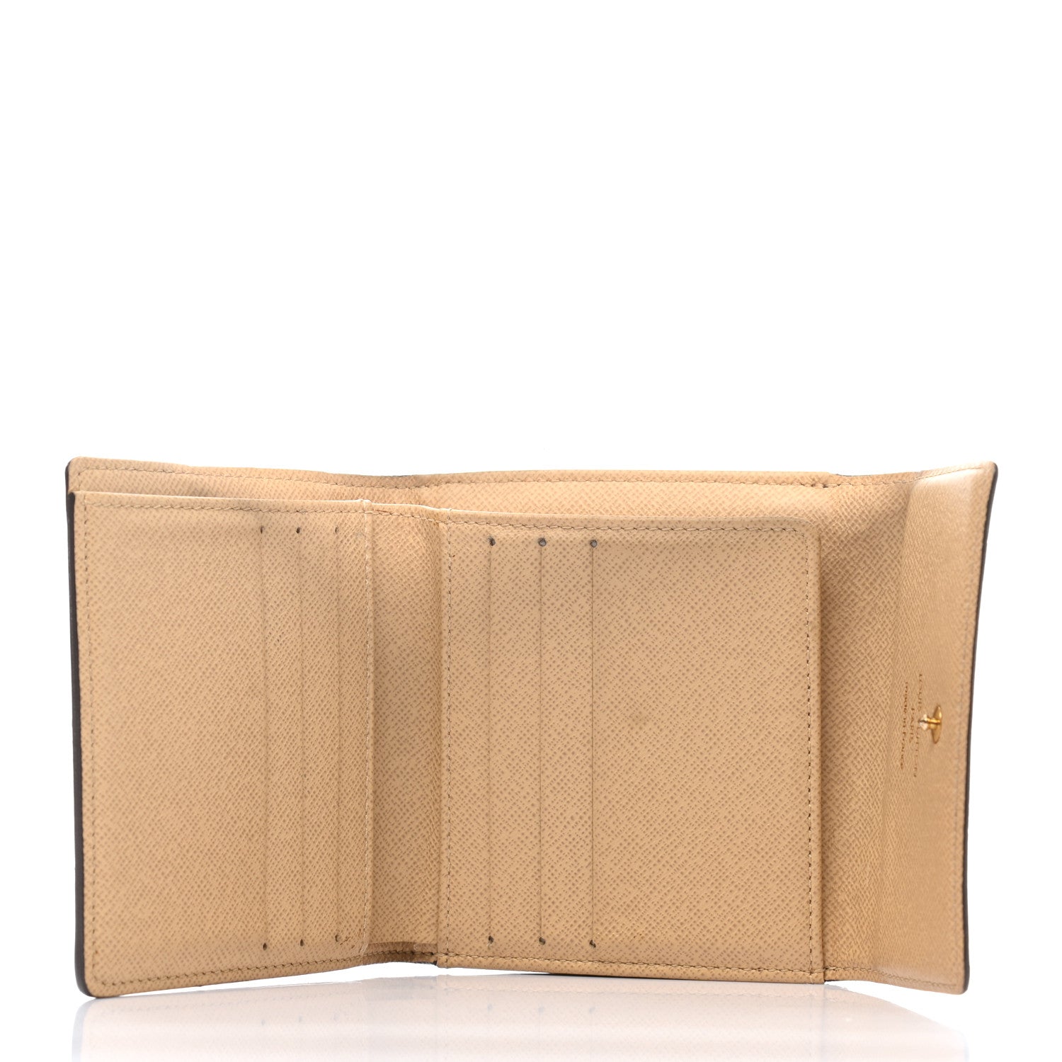 Louis Vuitton Monogram Dentelle Elise Wallet Silver 5 of 12