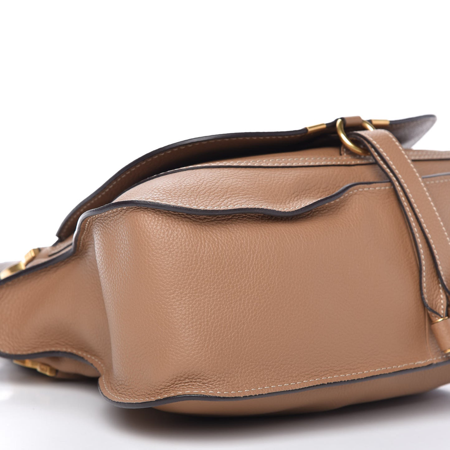 Calfskin Medium Marcie Satchel Nut