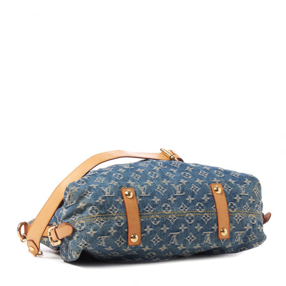 Louis Vuitton Denim Neo Cabby GM Blue 3 of 9