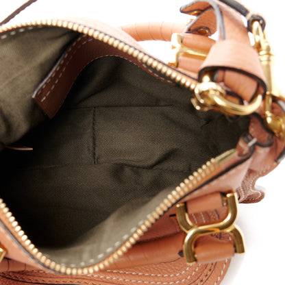 Chloe Calfskin Mini Marcie Satchel Muted Brown 5 of 11